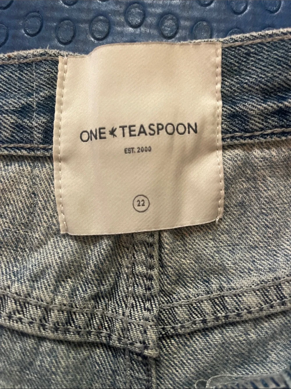 One teaspoon denim shorts, bandit size 22